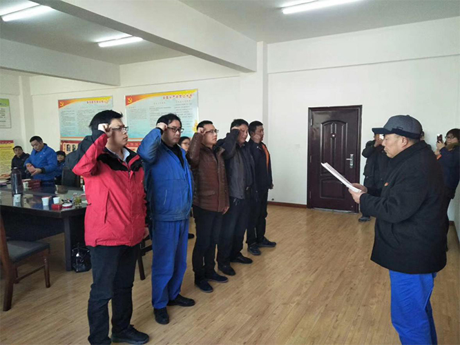 入党宣誓举哪只手